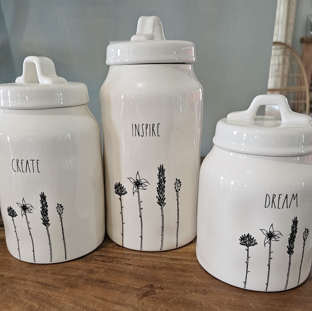 Rae Dunn Canister Set
